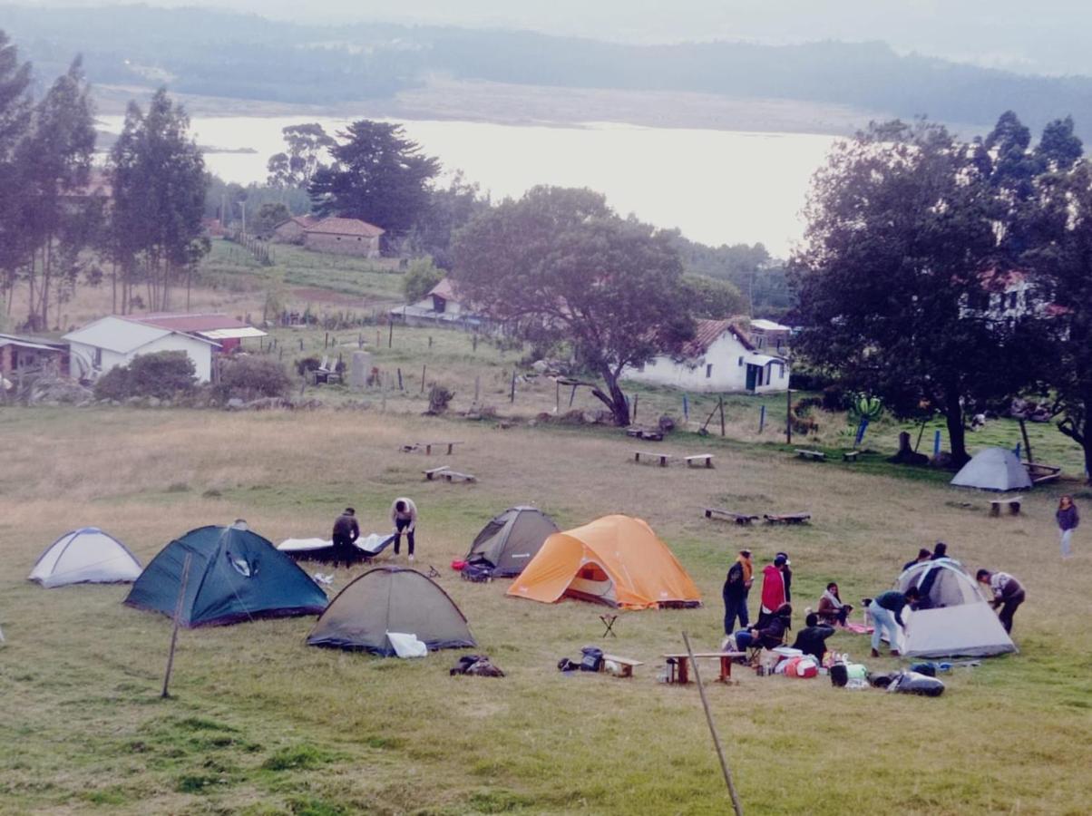 Camping Las Acacias Guatavita Kültér fotó