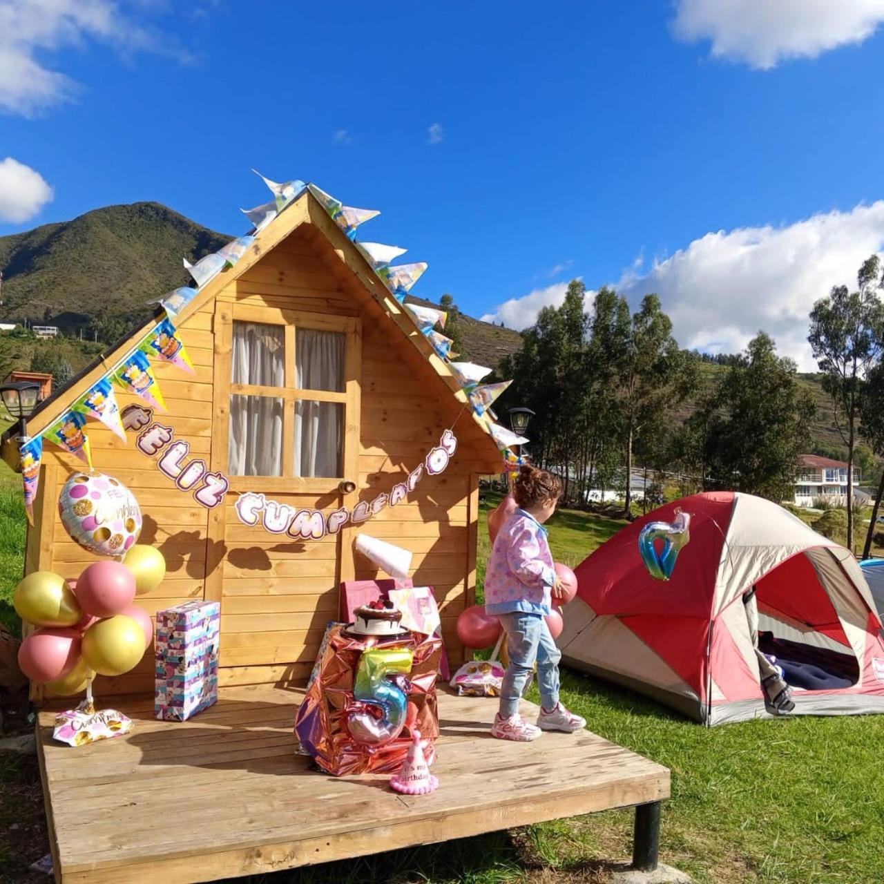 Camping Las Acacias Guatavita Kültér fotó