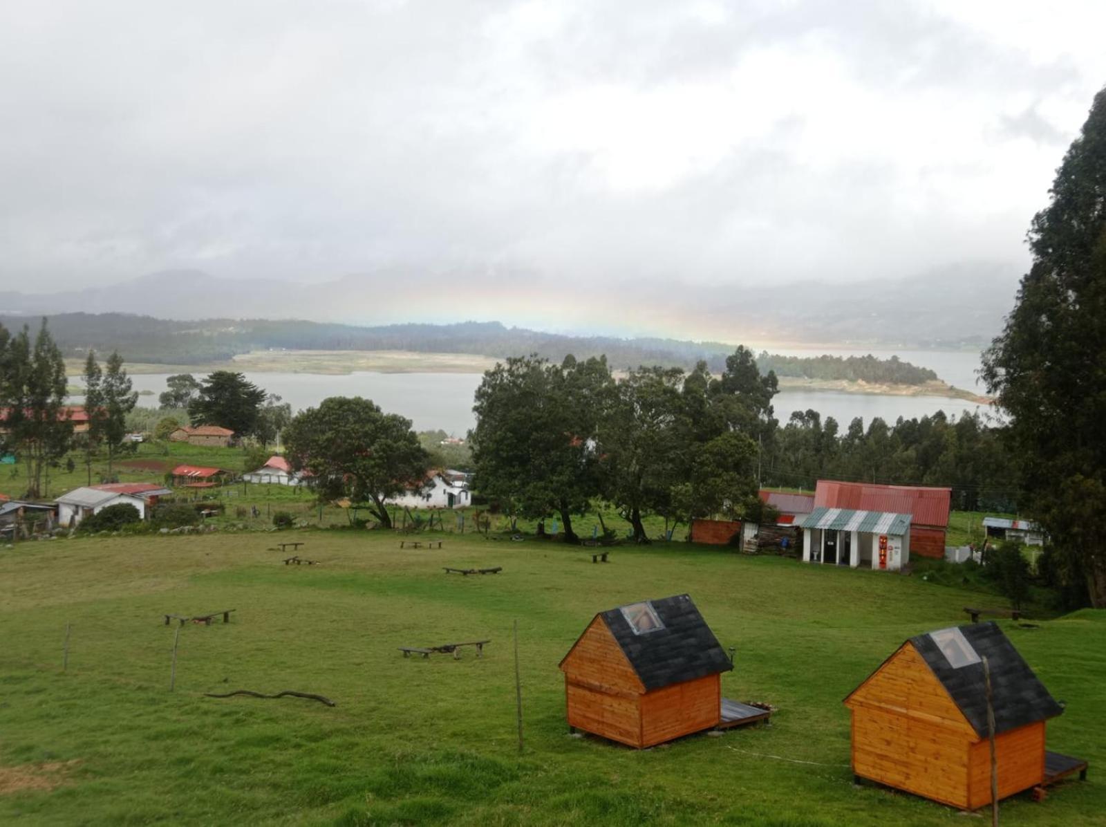 Camping Las Acacias Guatavita Kültér fotó